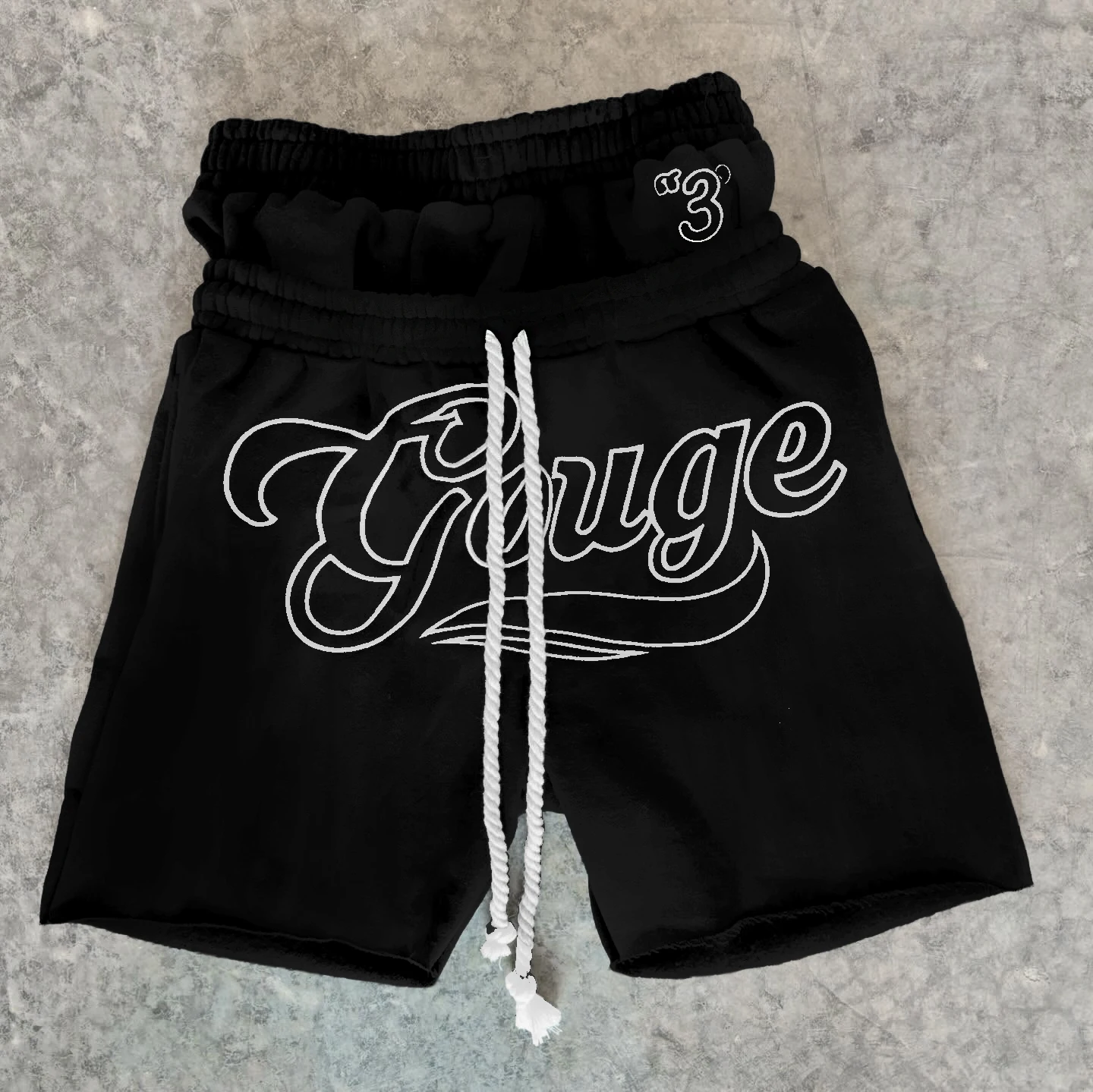 

Double waisted design high street new summer American casual shorts, sporty five quarter shorts for men's fashion shorts