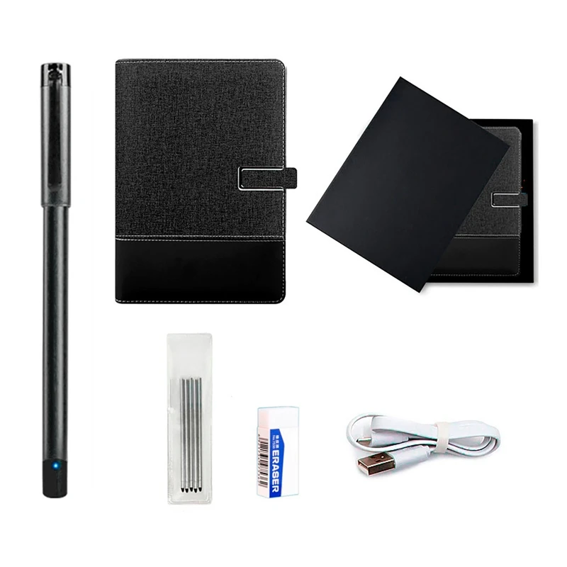 Smart Notebook Digital Pen Sync Pen for Student Designer Business Man Record Notes Voices Bluetooth Wireless