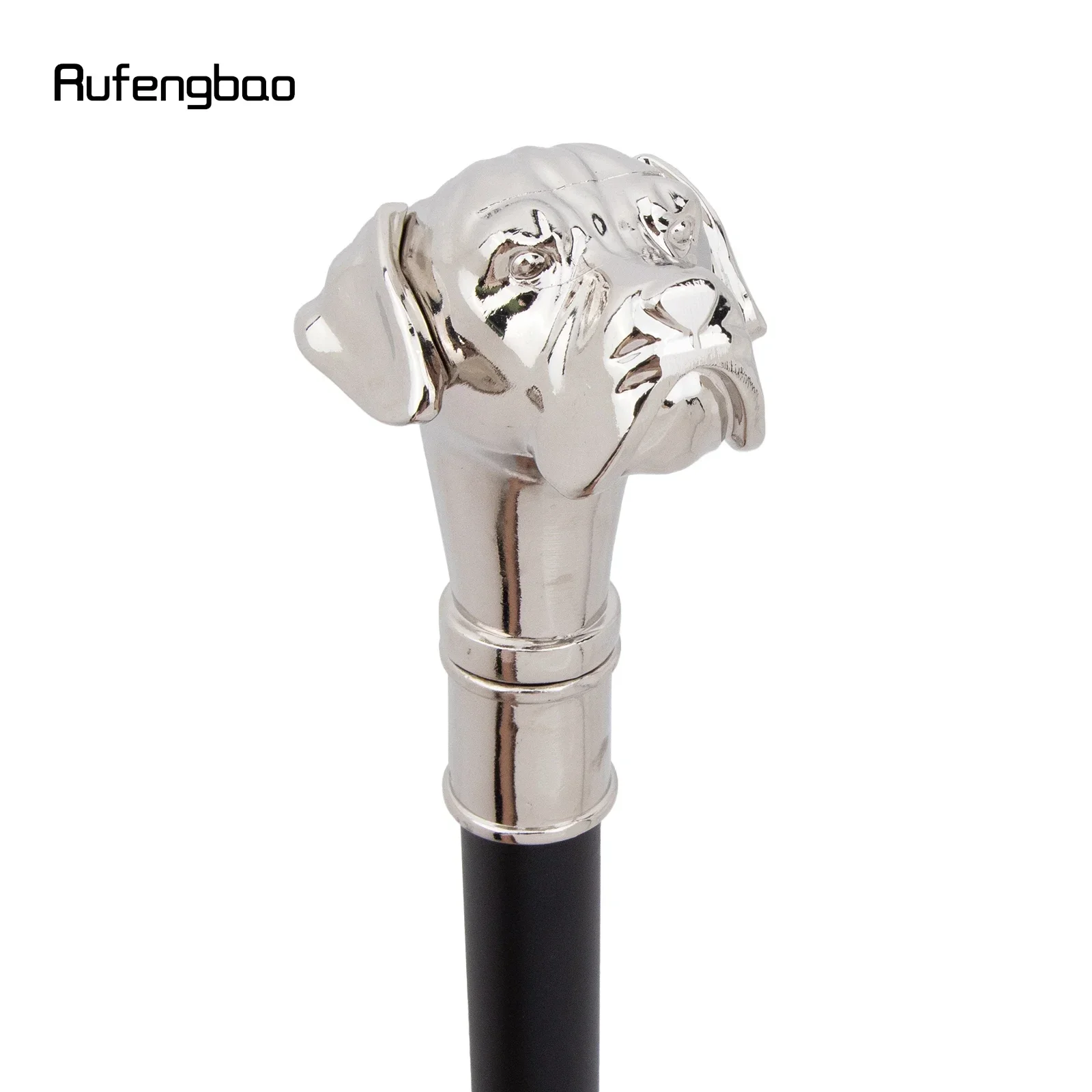 ホワイトドッグハンドル 高級柄 ペキニーズ 高級杖 装飾杖 エレガントファッション杖 パフォーマンスステージ杖 92cm