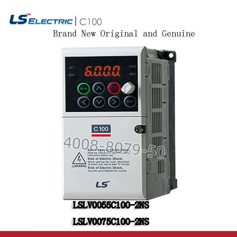 LS C100 inverter LSLV0055C100-2NS LSLV0075C100-2NS LS inverter new genuine converter original inversor