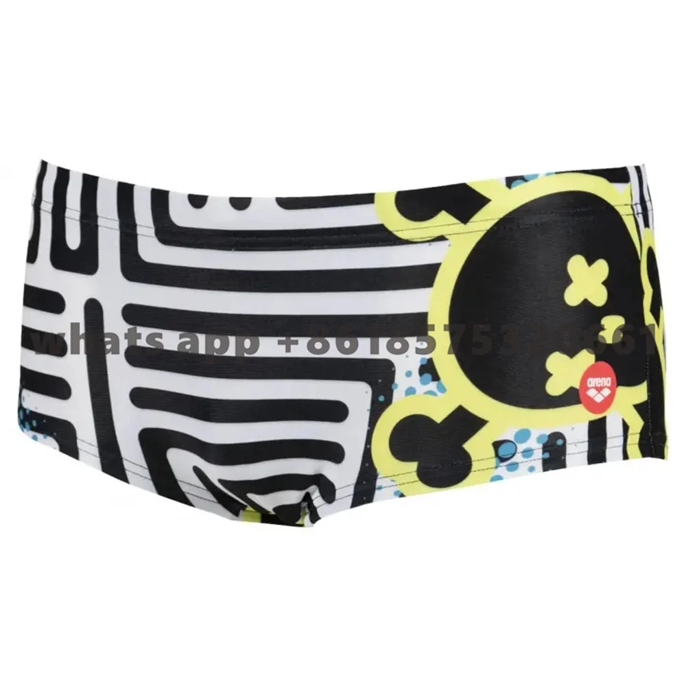 Men's Swimming Shorts Boxer Briefs Trunks Professional Summer Swim Surfing Pants Beach Tights Shorts Quick Dry Sports Jammers