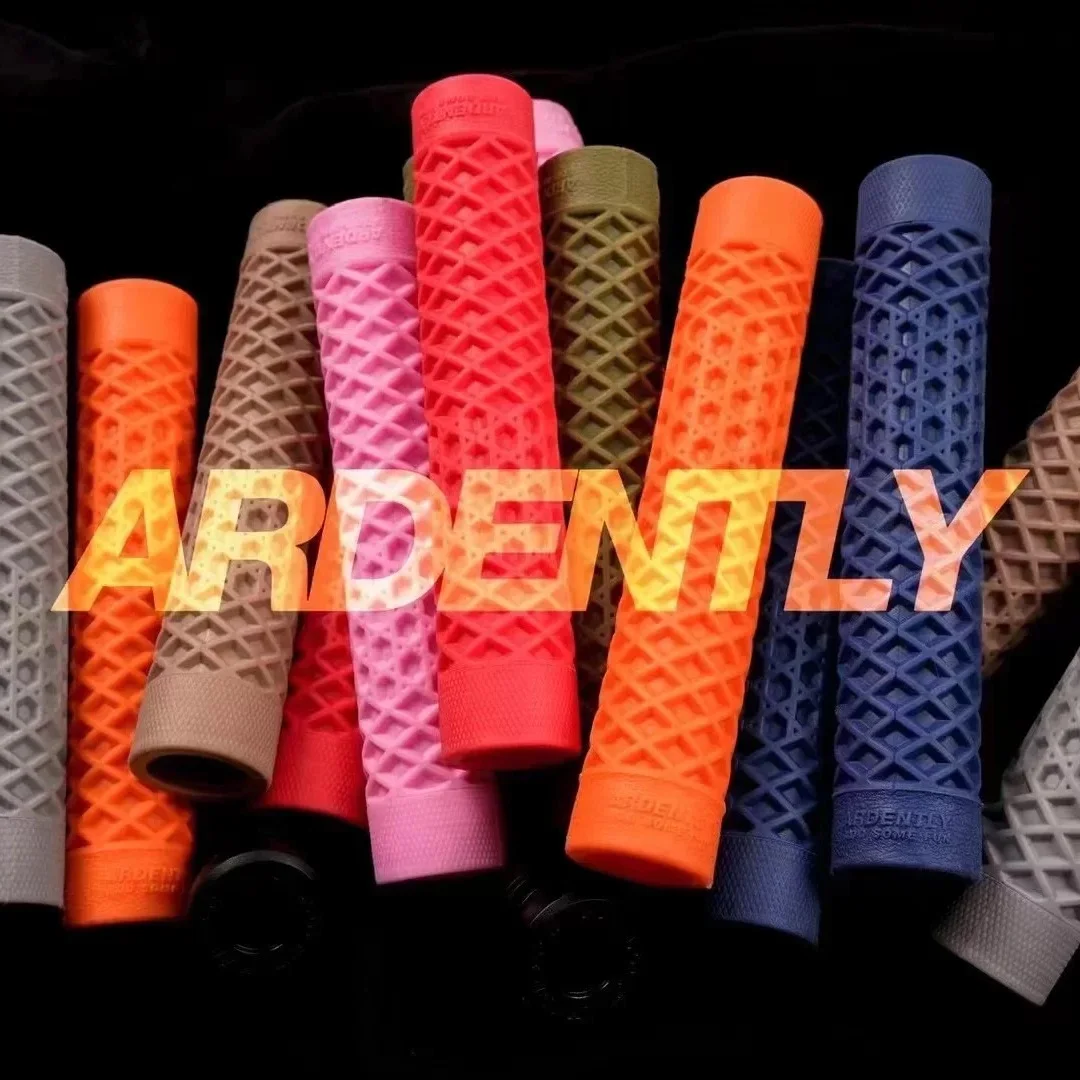 Ardently Handlebar Grip Fixed Gear Track Bicycle Rubber Grips 1Pair Anti-Slip Bike Handle Grip Cover Fixie Road MTB Cycling Part