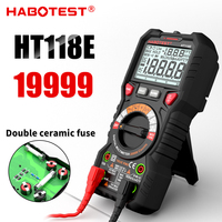 HABOTEST HT118E Digital Multimeter 20000 Counts True Rms NCV HZ Multimeters Transistor Tester Voltimetro Capacitance Meter