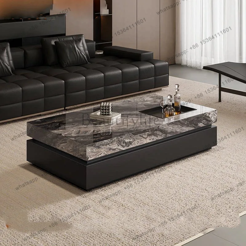 ld Designer Kitchen Coffee Table Luxury Decoration Modern Moving Living Room Writing Side Table Dinner Couchtisch