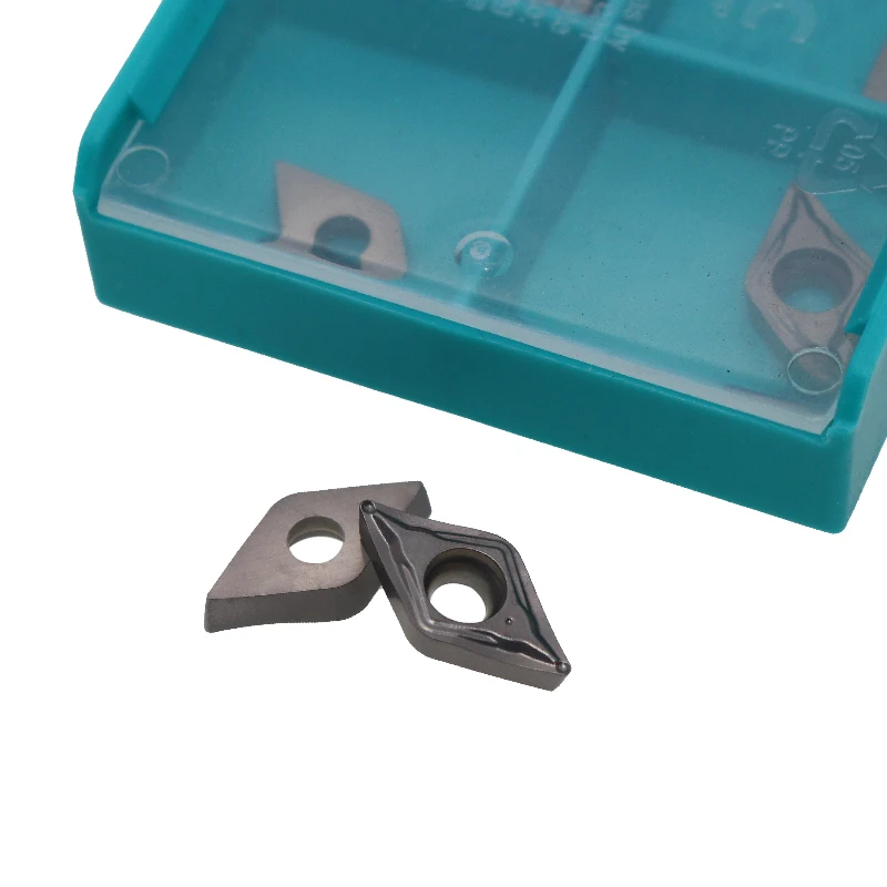 소형 마름모 서멧 내부 선삭 인서트 10PCS DCMT070204 FG CT3000 DCMT 21.51
