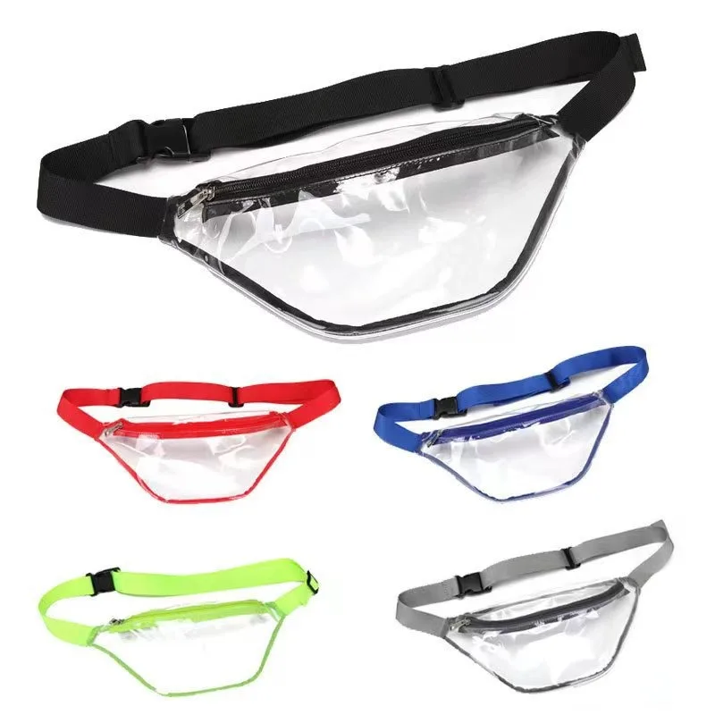 

Clear Fanny Pack Clear Bags For Womem Man Sports Waist Pack Stadium Approved Waist Pack Bag Waterproof Zipper Clear Fanny Pack