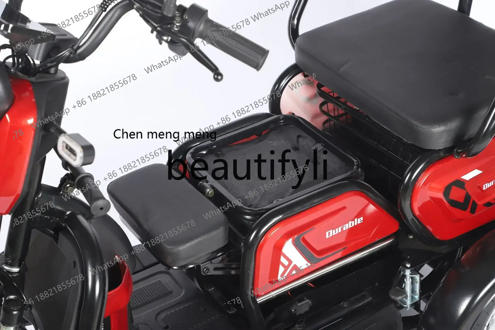 x  Cool Three-Wheel Electric Scooter for Adults and Seniors, Small Electric Bike for Commutingx