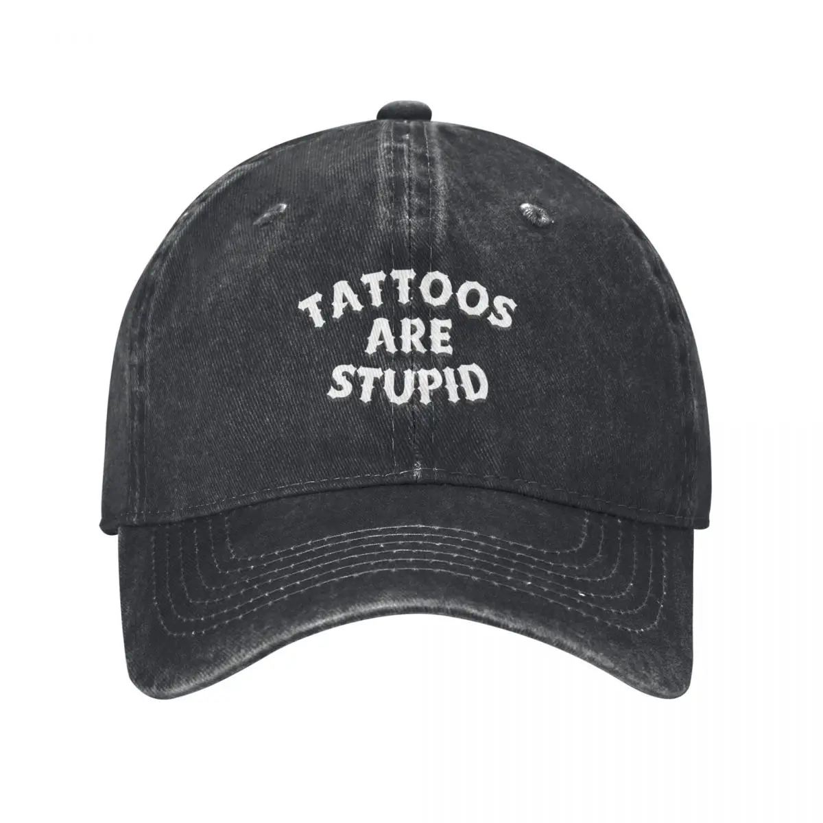 Tattoos are stupid Baseball Cap fishing hat hard hat Men Luxury Brand Women's