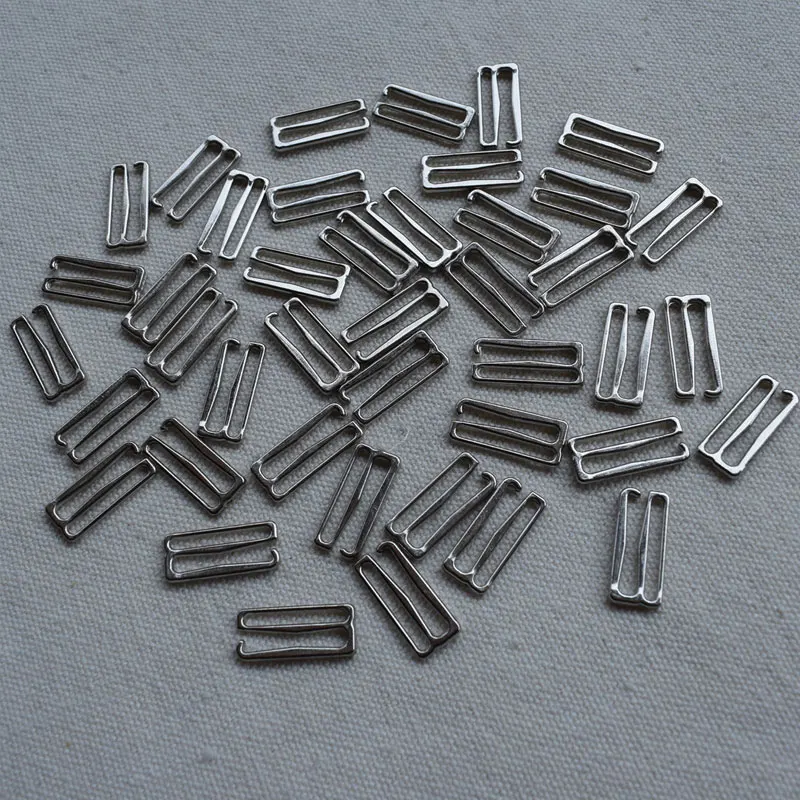 20 Stück 10mm-25mm Metall-BH-Trägerverstellverschlüsse Unterwäsche-Schieberinge Clips für Dessous-Verstellung DIY-Zubehör – Detail 6