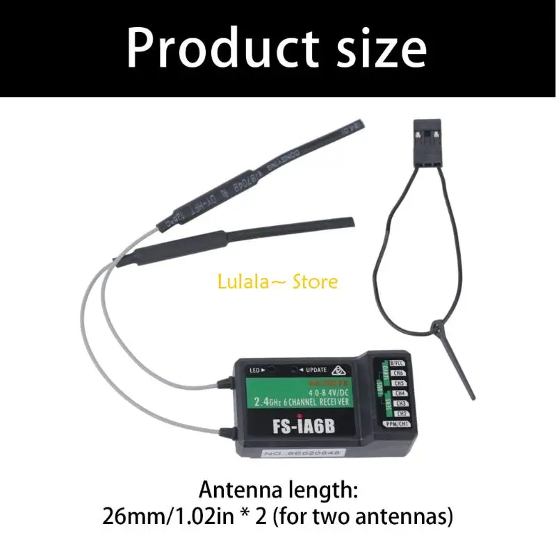 Y4QA Double Antennas Receiver Light Weight Body And Enhances Signals Stability Auto Frequency Hopping Receiver 4