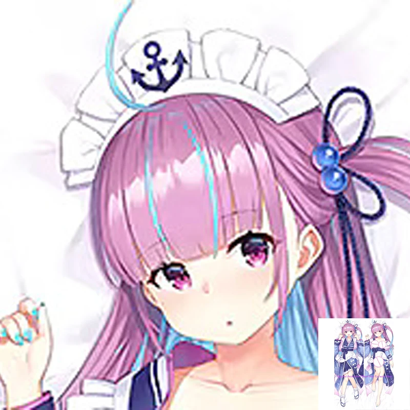 

Anime Pillow Cover Dakimakura Minato Aqua 2 Side Printed Hugging Body Pillowcase Cushion Cover Bedding Decor