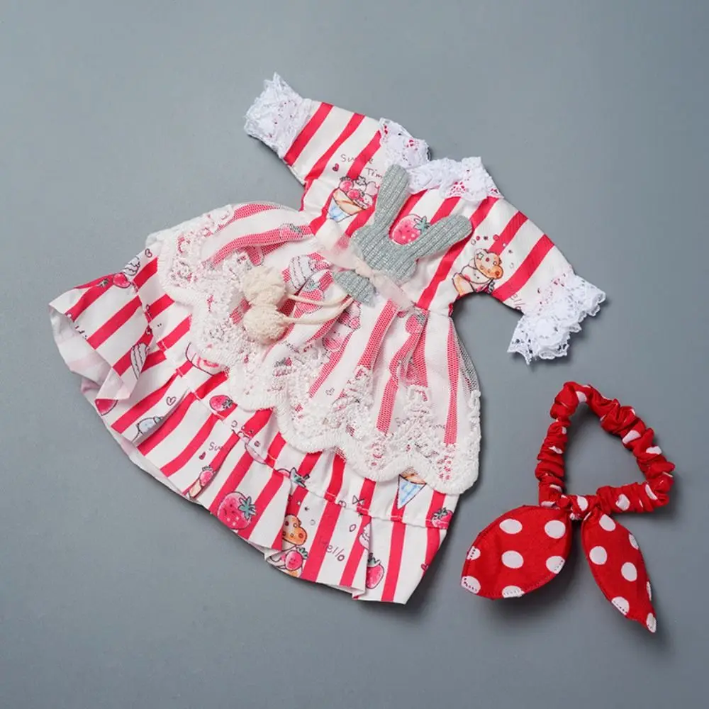 Vestiti per bambole BJD 1/6 dall'aspetto gradevole Lolita Squisito bambola da 30 cm Abito da principessa con bretelle Elegante adorabile vestito da bambola BJD da 30 cm