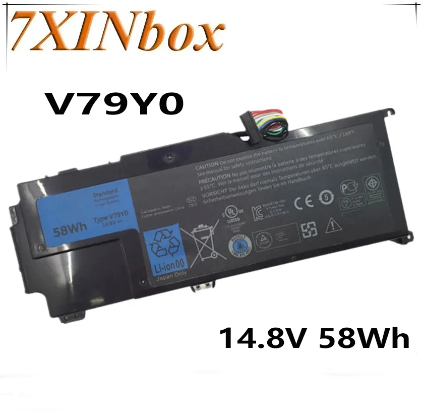 

Аккумулятор для ноутбука Dell XPS L412x L412z 14z 14Z-L412X 14Z-L412Z 7XINbox V79Y0 V79YO YMYF6 0YMYF6 14,8 V 58Wh