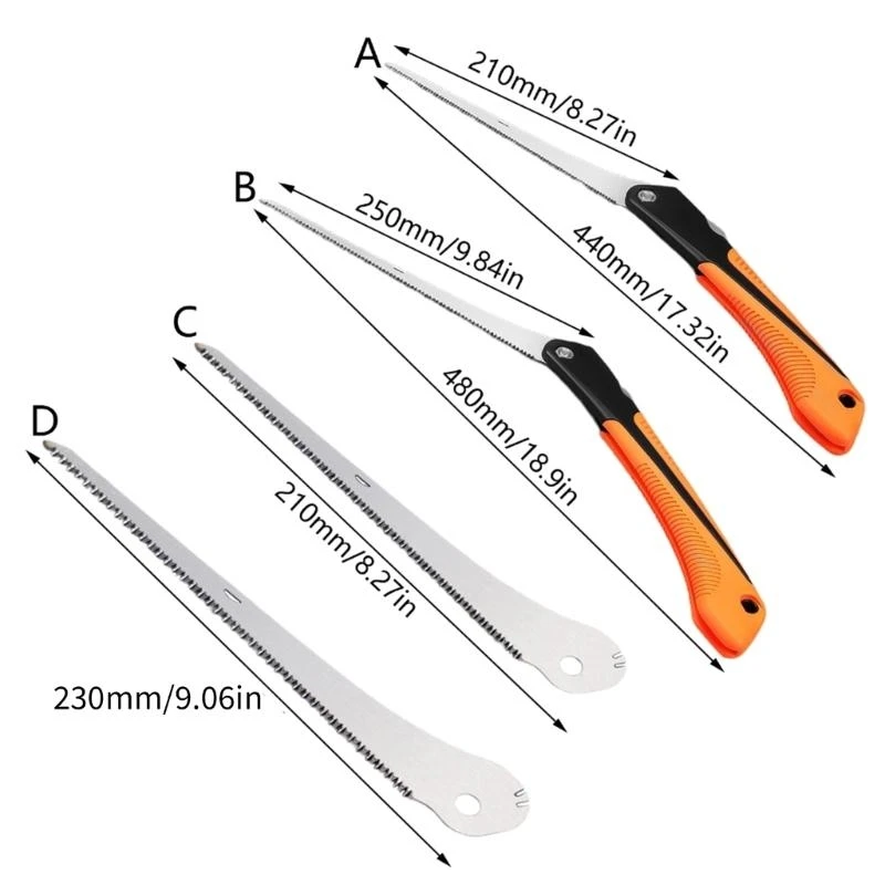Jardín servicio pesado Plaza mano mano Secateurs Pruning Gardening Acamping Handswarz plegable Tarada