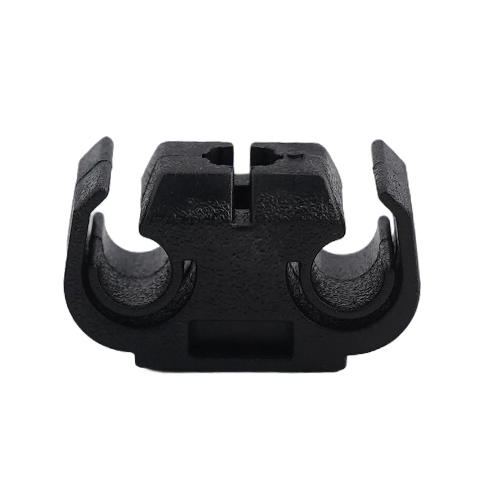10Pcs Car Double Brake Line Clips Clamps Black For 5mm (3/16\