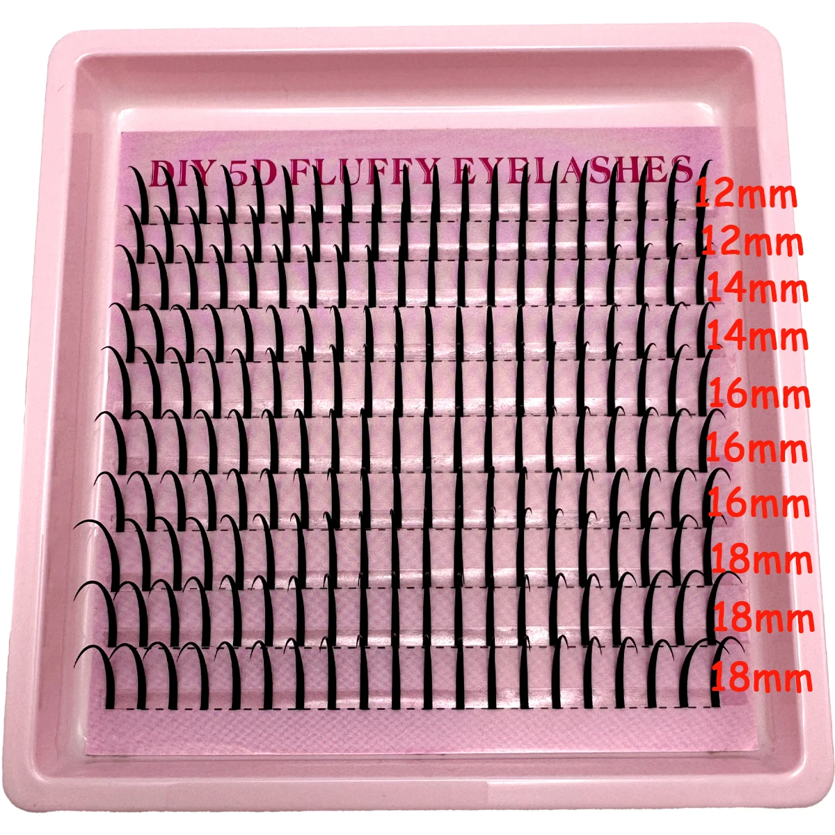 ミュウスパイキーラッシュエクステンション既成個別まつげクラスターまつげエクステンションうっすらとしたまつげクラスターボリューム妖精まつげ用品