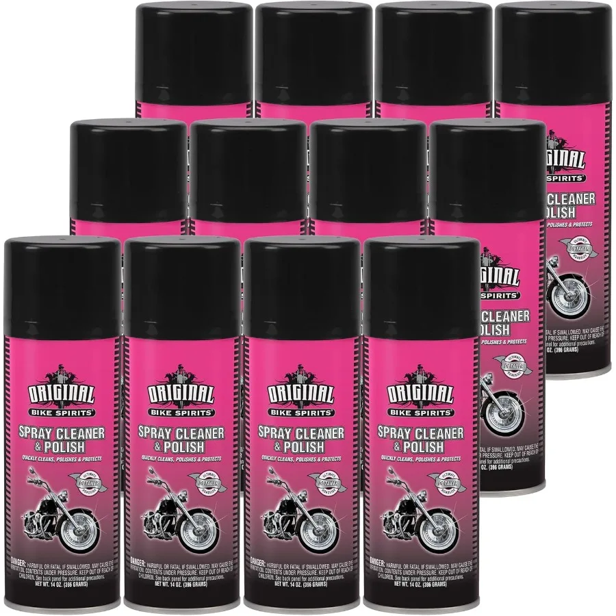 

Spray Cleaner and Polish - 14 oz Case of 12 - 1039615 - Ideal for Automotive Surfaces Cleans Polishes and Protects to Make Any