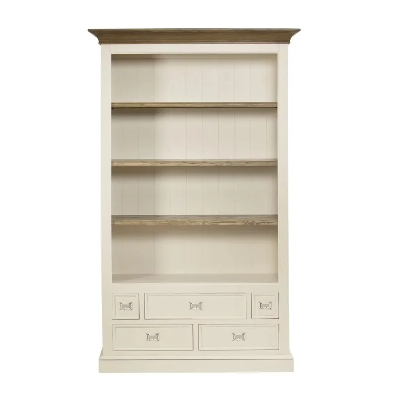 

American solid wood high-end luxury bookcases, display and storage cabinets book shelves