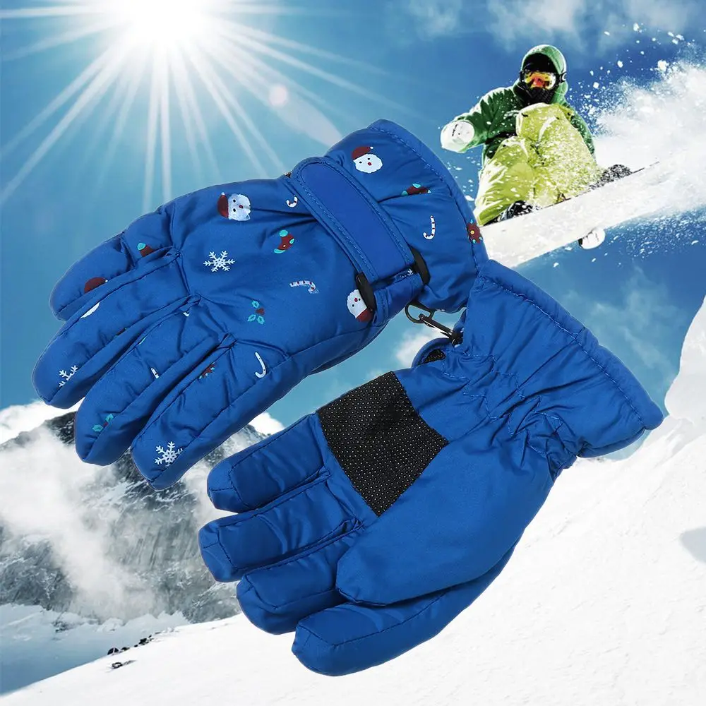 New Fashion Antiscivolo Inverno Must Bambini Bambini Guanti da sci Neve Snowboard Antivento Impermeabile Guanto a maniche lunghe