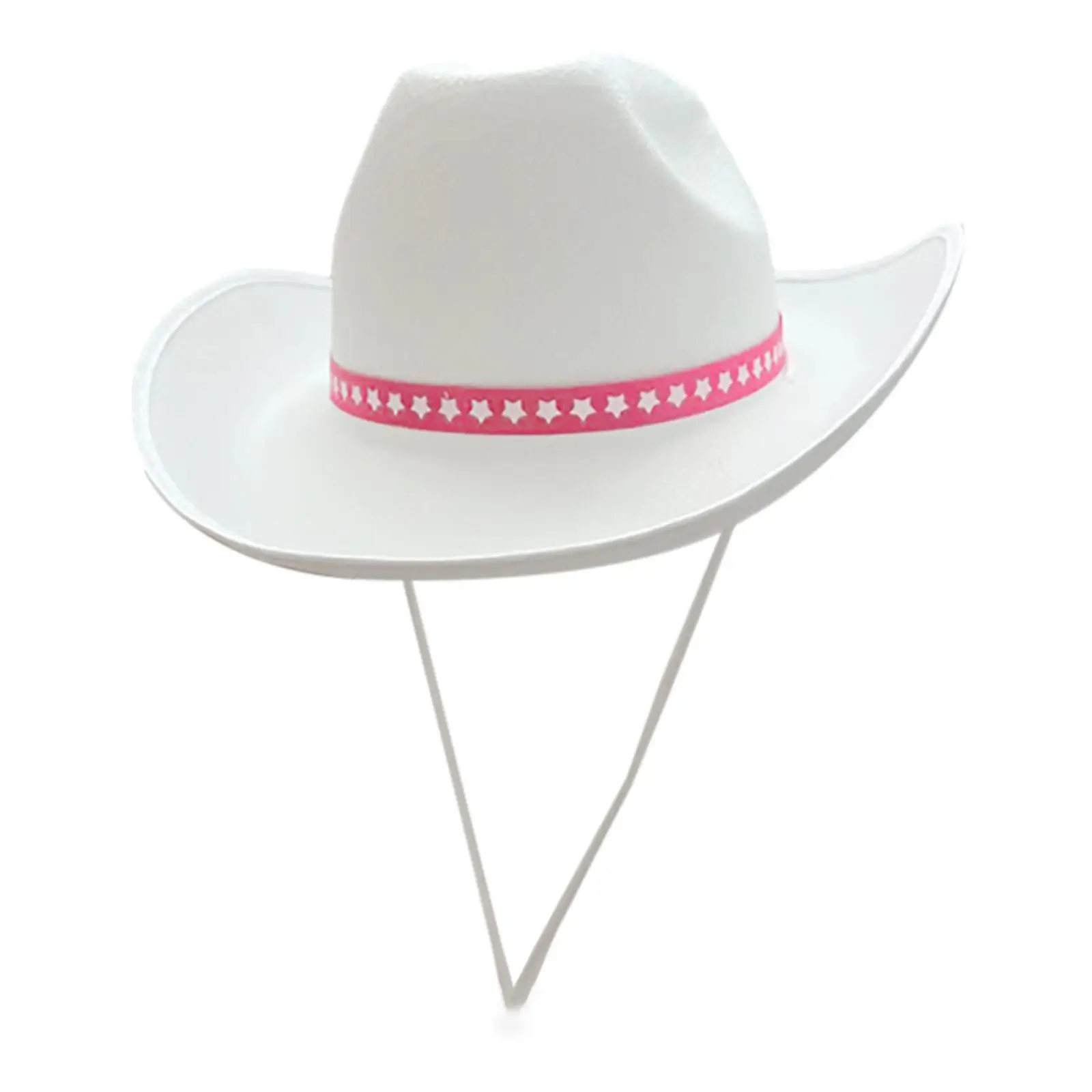 Cowboy Hat Women Sun Protection Hat for Travel Stage Performance Photo Props