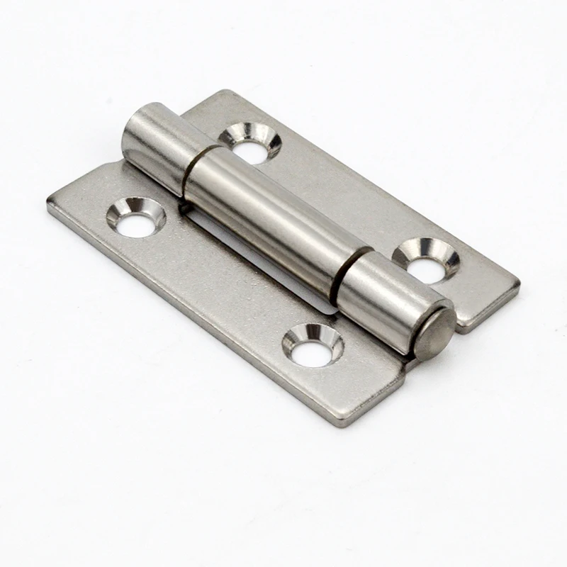 304 Stainless Steel Shaft Hinge, Distribution Cabinet Door Shaft Hinge 2” Narrow Edge Thickening Equipment Door Hinge.”