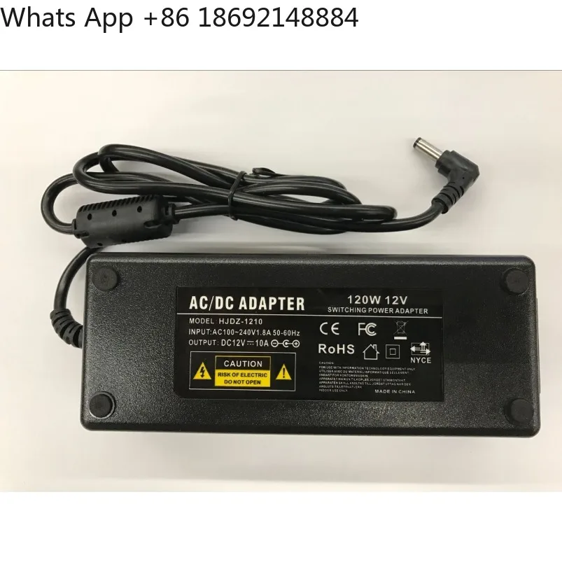 New original 12V10A 120W power adapter, transformer, full power 120W