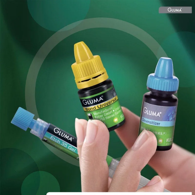 Heraeus Kulzer Gluma Etch 35 Gel Dental 3M Bond Desensitizer Enamel Dentine Restoration Filling Cavity Teeth Care Polishing