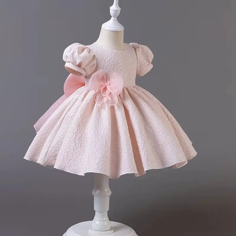 

Baby Girl Princess Dress Kids' Clothes Child Birthday Party Dresses Lace Ball Gown for Party 9M- 5 Years