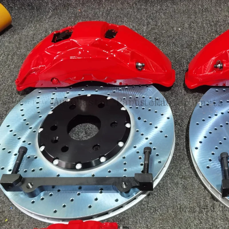 

Высококачественный красный 10-поршневой передний тормозной комплект 440 мм с суппортами и большими дисками для S5, S8, 001 Escalade, X5 G05