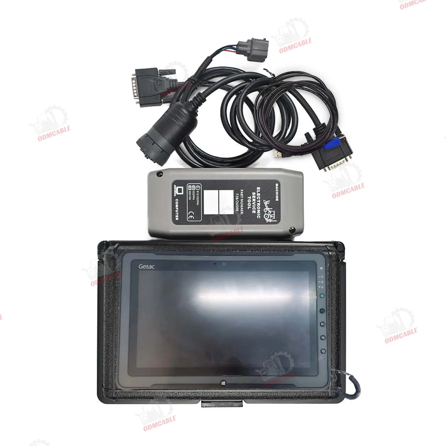 

v1.73.3 Engine Excavator getac f110 tablet For JCB Diagnostic Tool CAN BUS J1708 Diagnostic Scanner Tool