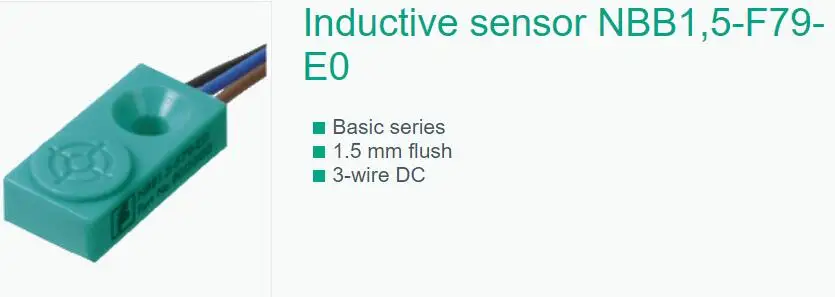 NBB1,5-F79-E0  Inductive sensor