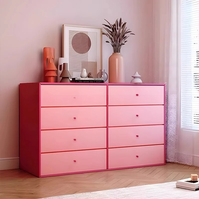 

Solid wood modern minimalist chest of drawers, eight-bucket cabinet, storage, dining side cabinet, simple modern living room