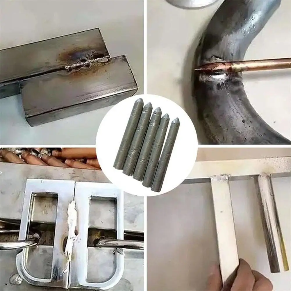 Leicht schmelzbare Niedertemperatur-Schweißstäbe mit Flussmittelkern, hochfest, für Reparatursets aus Kupfer, Eisen, Edelstahl und Aluminium – Detail 7