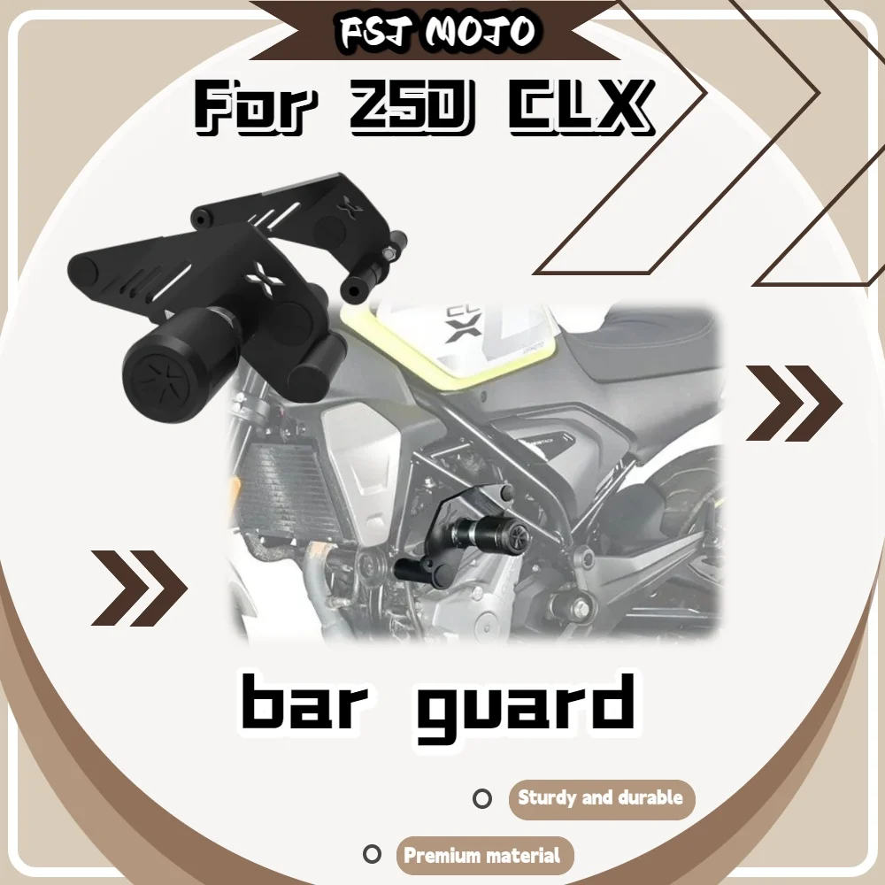 For 250CLX All-Round Body Safety Bumper, Reinforced Thick Bracket Anti-Deformation Frame Anti-Collision Crash Protector Parts