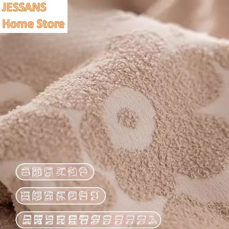 New Style Soft Pink Bionic Cashmere Curtains for Girl's Bedroom Room Blackout  French Chenille Jacquard Finished Product