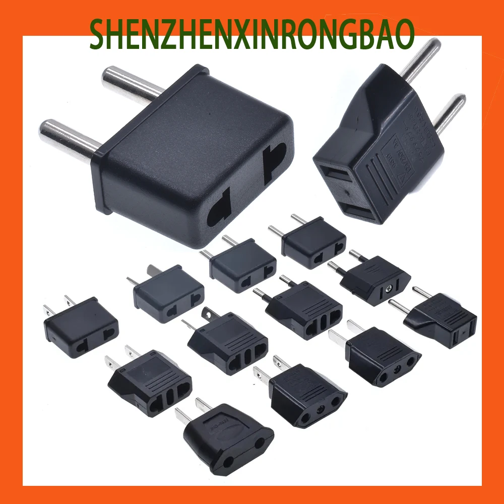 

Mini 2PIN Grounded AU US to EU Plug Adapter 6A European America to Australia Plug Converter USA Euro Small Travel Connector 250V