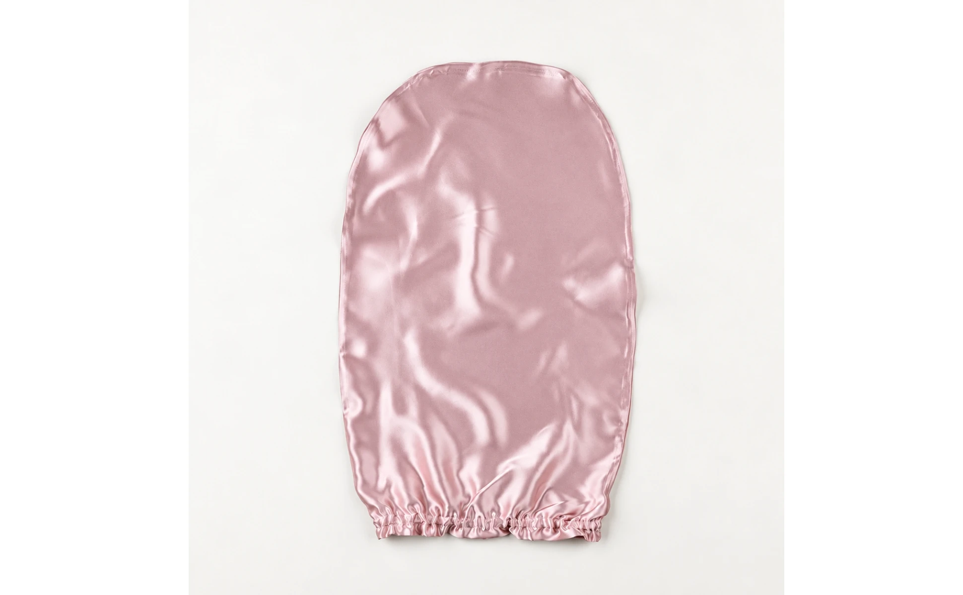 Long-Hair Sleep Cap with Elasticized Opening 19-Momme Silk Sleep Cap Mulberry Silk Hair Bonnet Roomy Low-Friction