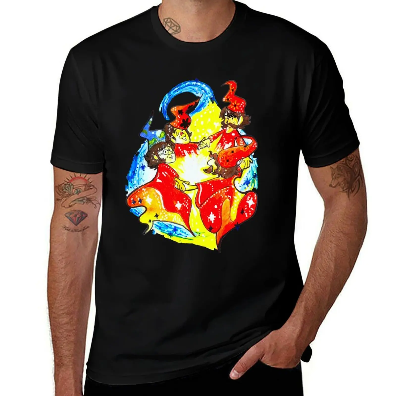 Magical Mystery Tour T-Shirt Gym Wear Breathable Short Sleeve Tee T-Shirt