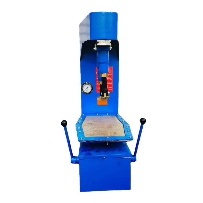 Height small hexagon hydraulic press, manual bottom press, shoe machine equipment