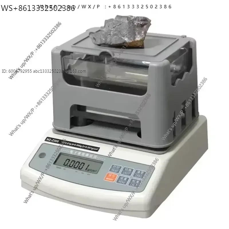 1pcs MZ-Z300 Universal Mineral Rock Density Meter Water Absorption Tester for Stone Concrete Ceramic Material Specific