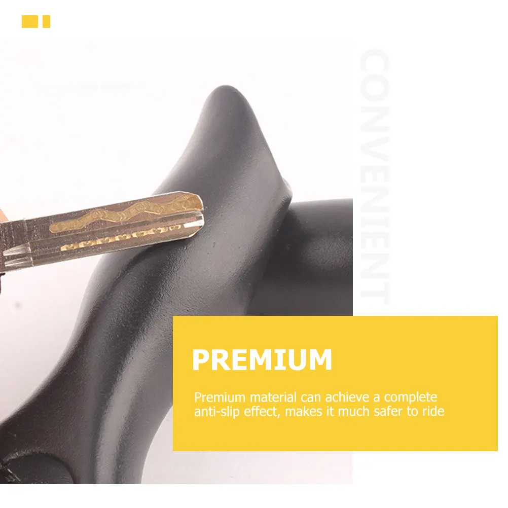 

2Pcs Bike Handle Ends Nonslip Shockproof Anti-Slip Extend Grips Ergonomic Soft Comfortable Replacement Cycling Accessories