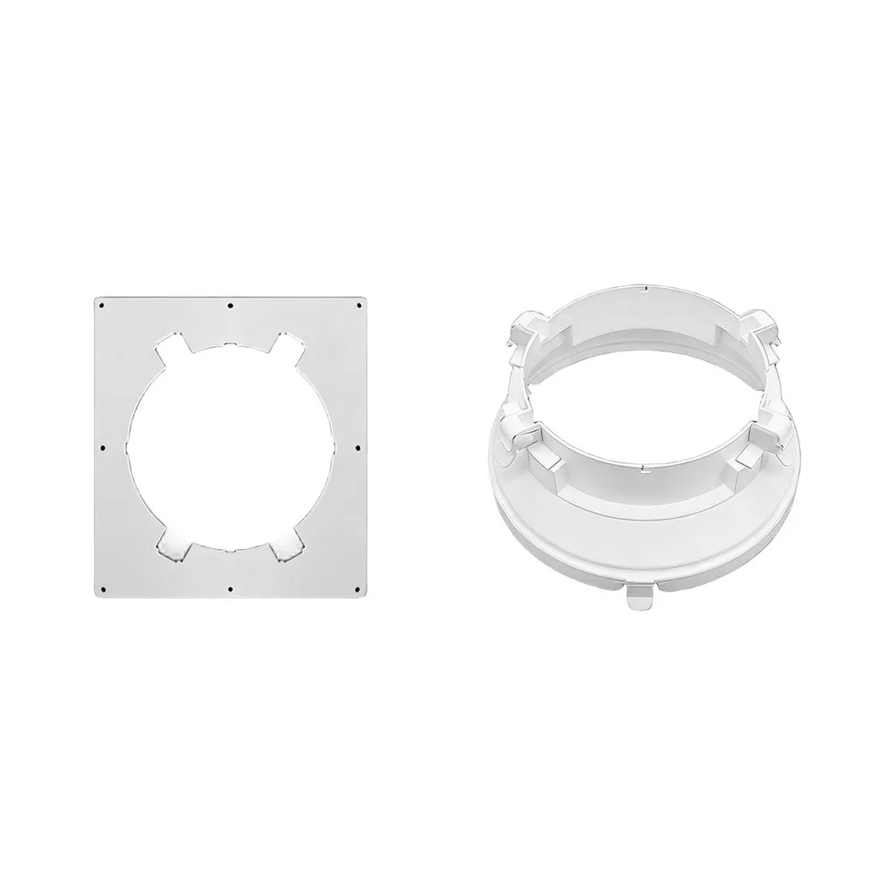 Portable Air Conditioner Duct Connector With Sealing Plate Kit Ventilation Pipe Connector For Air Conditioner Parts 13/15/18cm