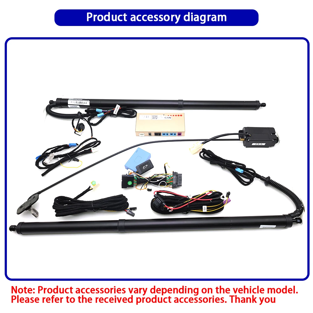 ZhuCamX Electric Powered Tailgate for Jeep Grand Cherokee WK WK2 2011-2022 Anti Pinch Smart Intelligent Control Gate Lift Kit