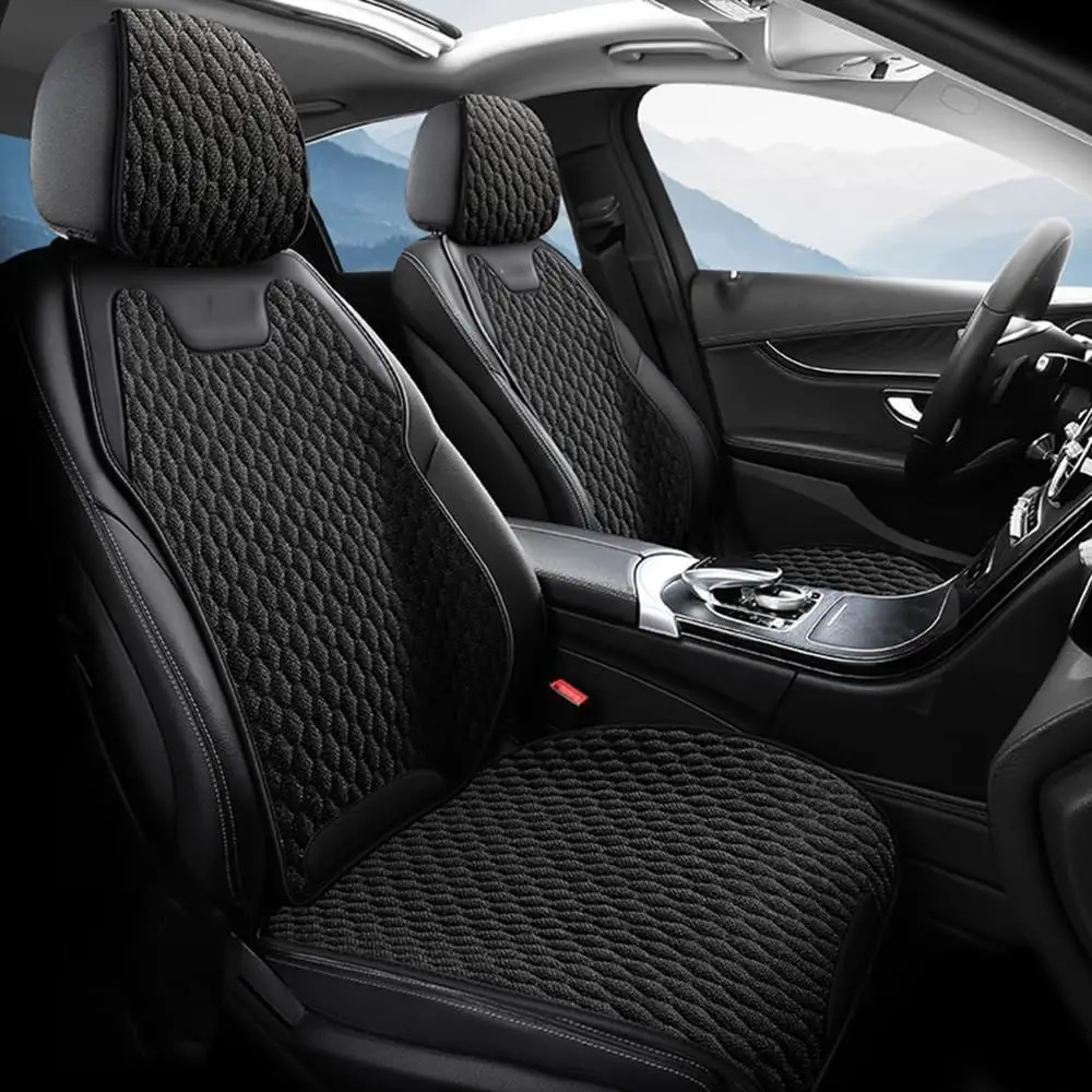 

Mercedes-Benz E-Class All-Terrain X213 Wagon (2017-2023) Breathable Premium Seat Covers, Split Design - Black