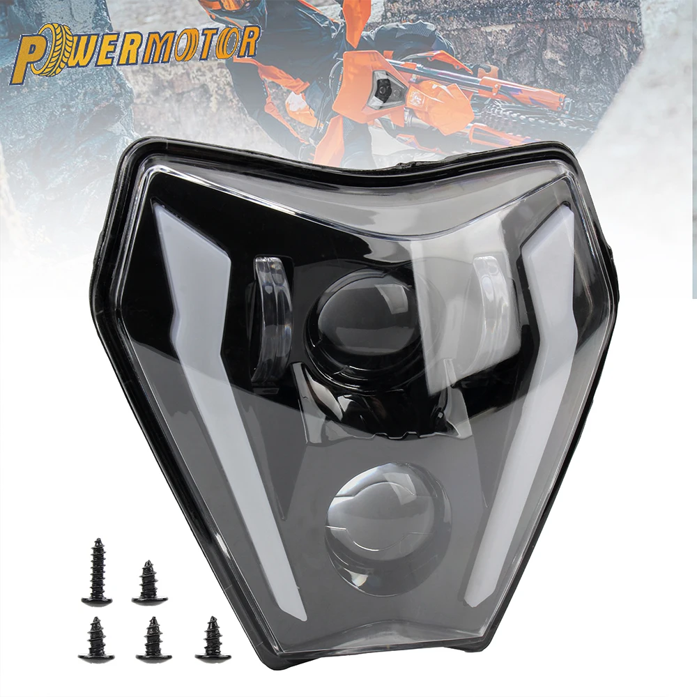 

Светодиодная фара для мотоцикла, гоночная фара для мотокросса, для KTM EXC EXCF SX SXF XC XCF 125 150 250 300 350 2024