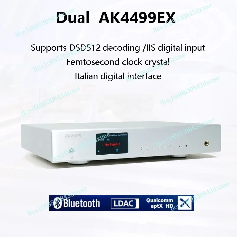 

Двойной аудиодекодер AK4499EX, ЦАП, FPGA, чип обработки, фемтосекундный кристалл, HIFI-декодер 5125, Bluetooth 5,1, поддержка выхода IIS