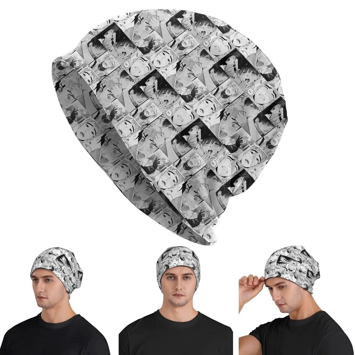 

The Good Yaoi Boys Skullies Beanies Hats Warm Autumn Winter Outdoor Cap Knitted Bonnet Caps for Unisex Adult