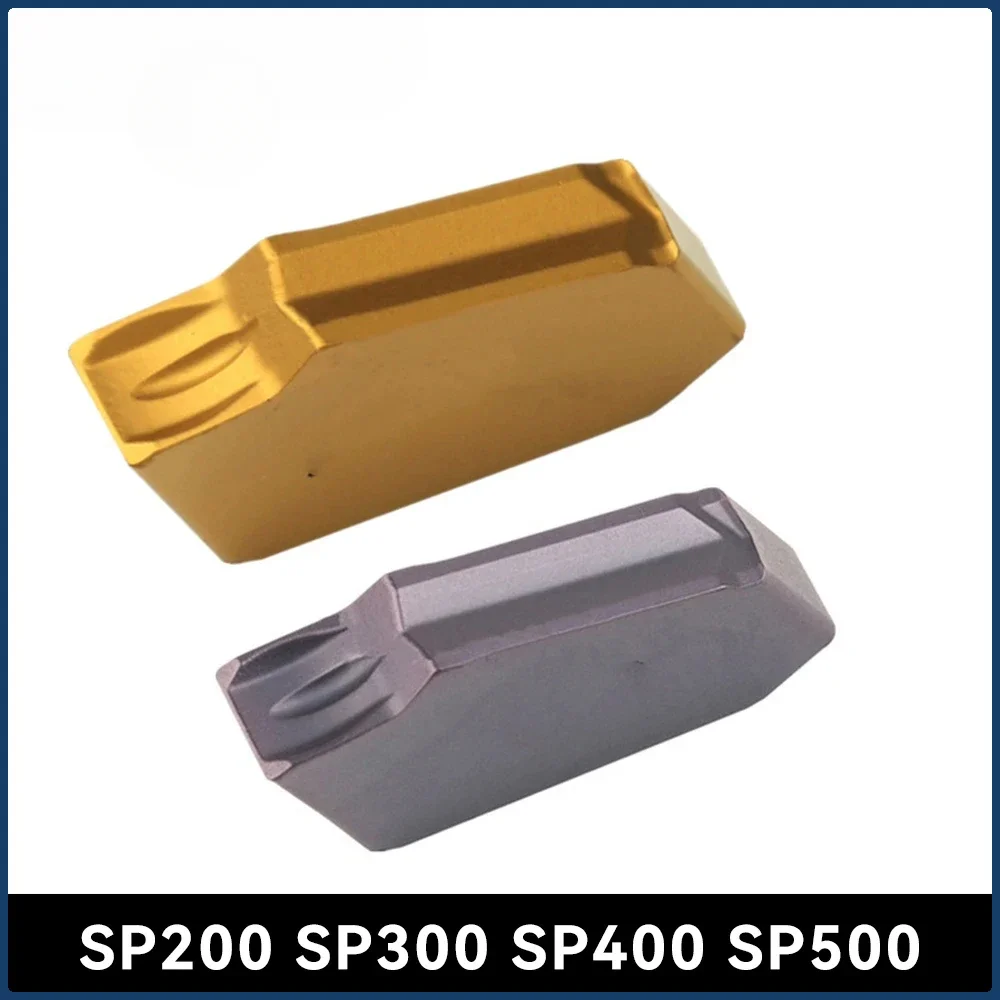 

10PCS SP200 SP300 SP400 SP500 NC3030 Slotted Carbide Insert CNC Tool High Quality High Strength High Quality Turning Tool