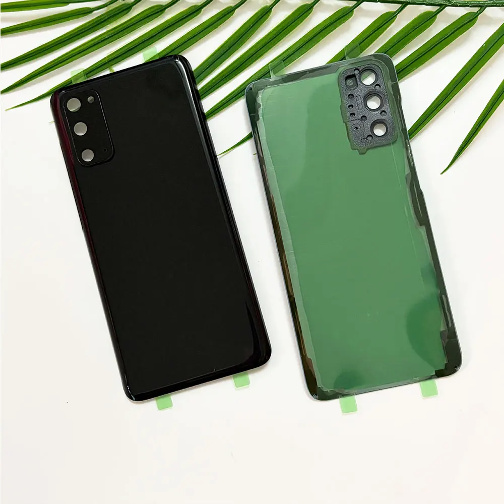 For Samsung Galaxy S20 Back Battery Cover Door Housing For Samsung S20 G980F G980U Rear Housing Battery Cover with Lens sticker