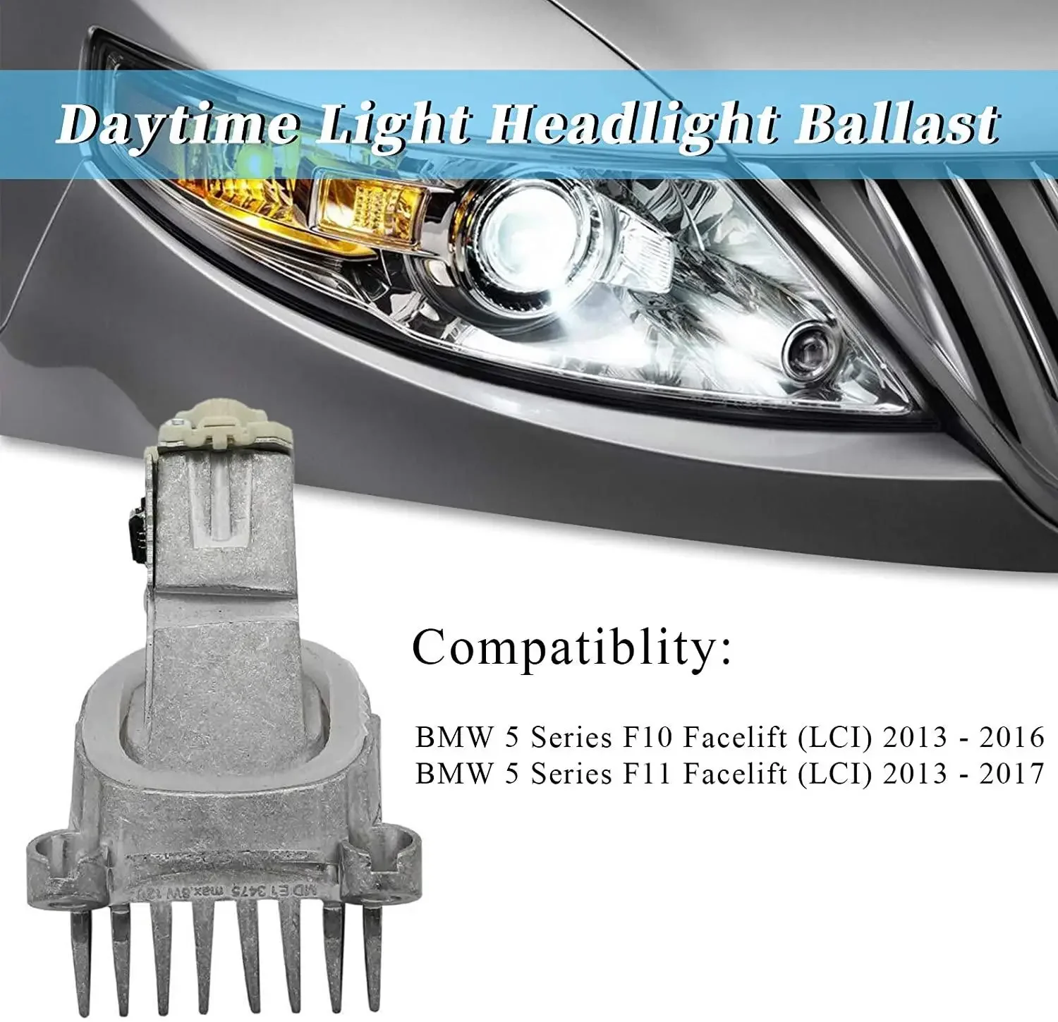 AP03 NEW 63117343876 ANGEL EYES LED MODULE For BMW 5 Series F11 F10 F18 Estate Saloon